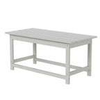 WestinTrends Set 3 Pezzi Tavolini da Caffè e Laterali Adirondack per Esterni
