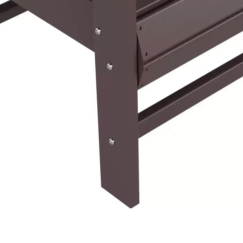 WestinTrends Outdoor Patio Modern Adirondack Dining Chair Weather Resistant