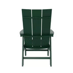 WestinTrends Outdoor Patio Modern Adirondack Dining Chair Weather Resistant