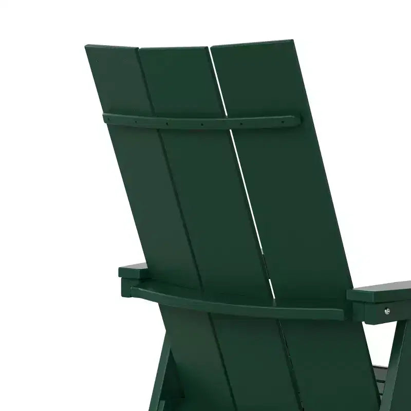 WestinTrends Outdoor Patio Modern Adirondack Dining Chair Weather Resistant