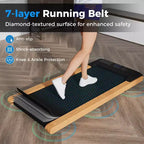 Tapis roulant Costway 3-in-1 Walking Pad da scrivania con telecomando, controllo tramite APP intelligente e display a LED