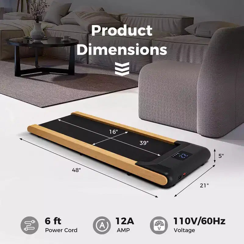 Tapis roulant Costway 3-in-1 Walking Pad da scrivania con telecomando, controllo tramite APP intelligente e display a LED