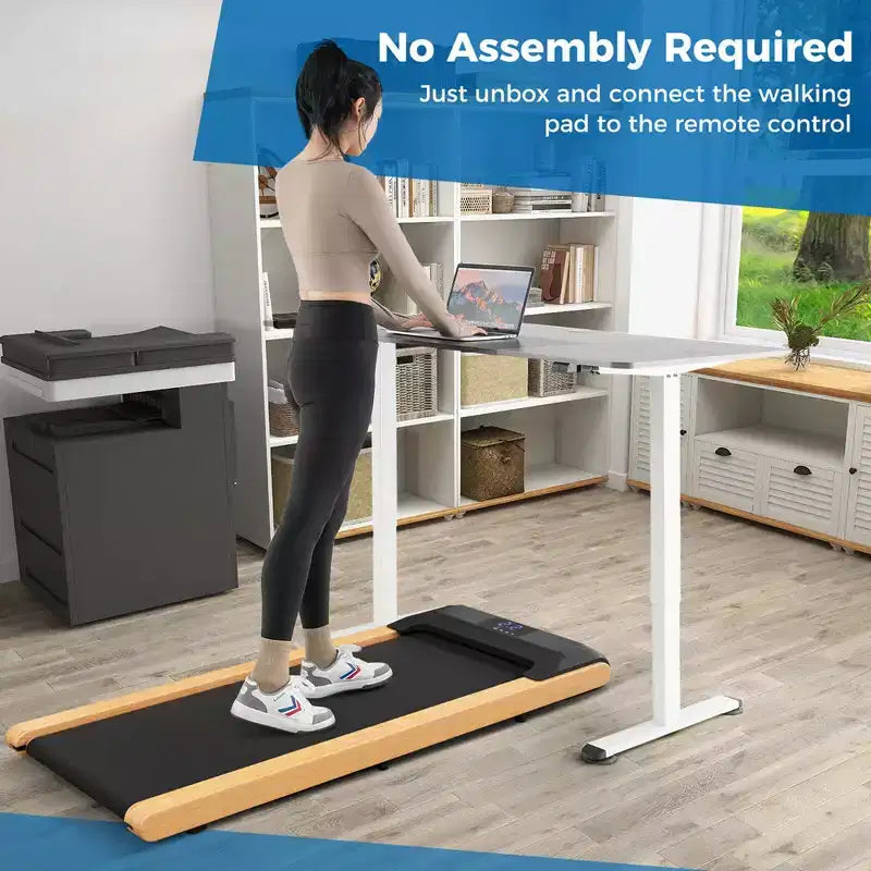 Tapis roulant Costway 3-in-1 Walking Pad da scrivania con telecomando, controllo tramite APP intelligente e display a LED