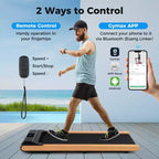 Tapis roulant Costway 3-in-1 Walking Pad da scrivania con telecomando, controllo tramite APP intelligente e display a LED