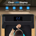 Tapis roulant Costway 3-in-1 Walking Pad da scrivania con telecomando, controllo tramite APP intelligente e display a LED