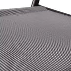Emma and Oliver Set di 4 sedie pieghevoli per interni ed esterni con materiale Flex Comfort e telai in acciaio