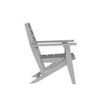 Merrick Lane Sedia Adirondack da Interno/Esterno con Portabicchieri Pieghevole, Sedia Adirondack in HDPE Riciclato Resistente a Tutte le Condizioni Atmosferiche