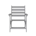 Merrick Lane Sedia Adirondack da Interno/Esterno con Portabicchieri Pieghevole, Sedia Adirondack in HDPE Riciclato Resistente a Tutte le Condizioni Atmosferiche