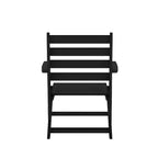 Merrick Lane Sedia Adirondack da Interno/Esterno con Portabicchieri Pieghevole, Sedia Adirondack in HDPE Riciclato Resistente a Tutte le Condizioni Atmosferiche