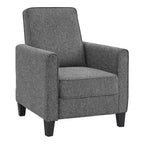 Haynes Traditional Fabric Welted Padded Recliner Chair by Furniture of America