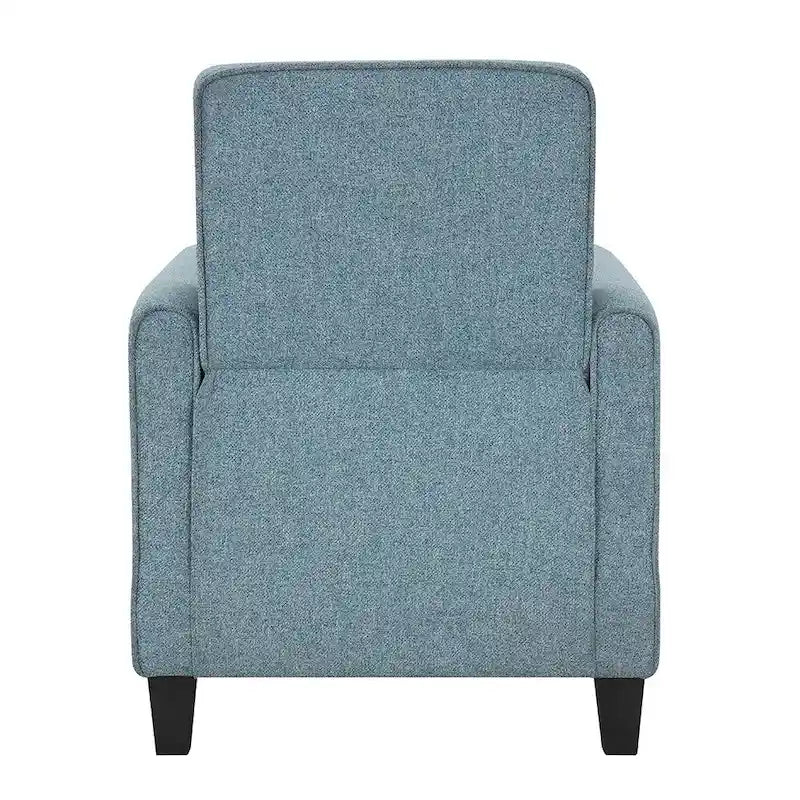 Haynes Traditional Fabric Welted Padded Recliner Chair by Furniture of America