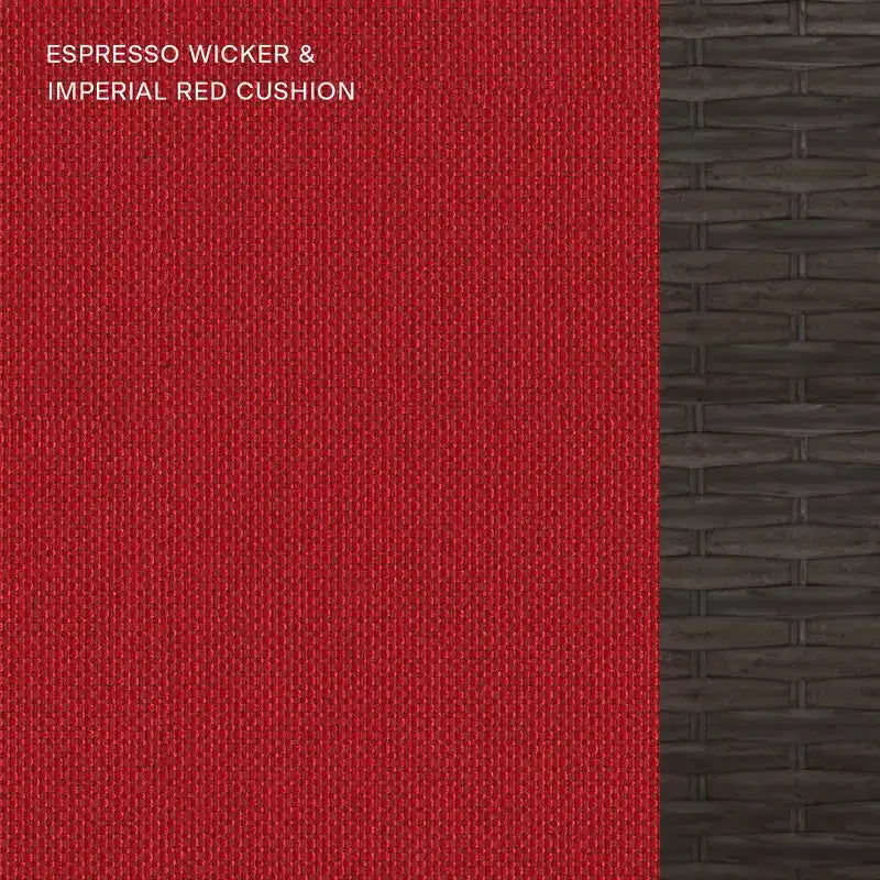 Seduta da Esterno Honeycomb Carmel - Sedia in Rattan Espresso: Arredamento Modulare da Patio Resistente alle Intemperie