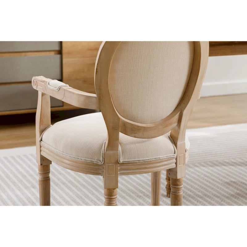 French Style Solid Wood Dining Chair