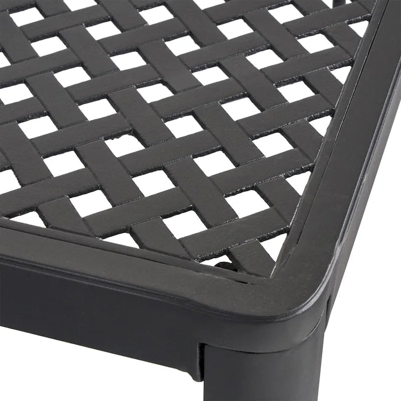 Bragdon Aluminum/ Brown Wicker 9-piece Outdoor Dining Set by Christopher Knight Home