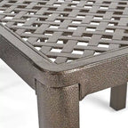 Bragdon Aluminum/ Brown Wicker 9-piece Outdoor Dining Set by Christopher Knight Home