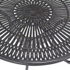 Homestyles Grenada Charcoal Aluminum Outdoor Dining Table