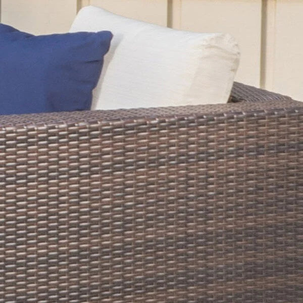 Santa Rosa Outdoor 7-piece Wicker Sectional Sofa with Storage by Christopher Knight Home