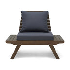 Sedona Outdoor 6 Seater Acacia Wood Chat Set by Christopher Knight Home