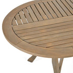 Hermosa Acacia Wood Outdoor 7-piece Dining Set by Christopher Knight Home