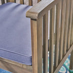 Casa Outdoor 6-seater Oval Acacia Dining Set by Christopher Knight Home