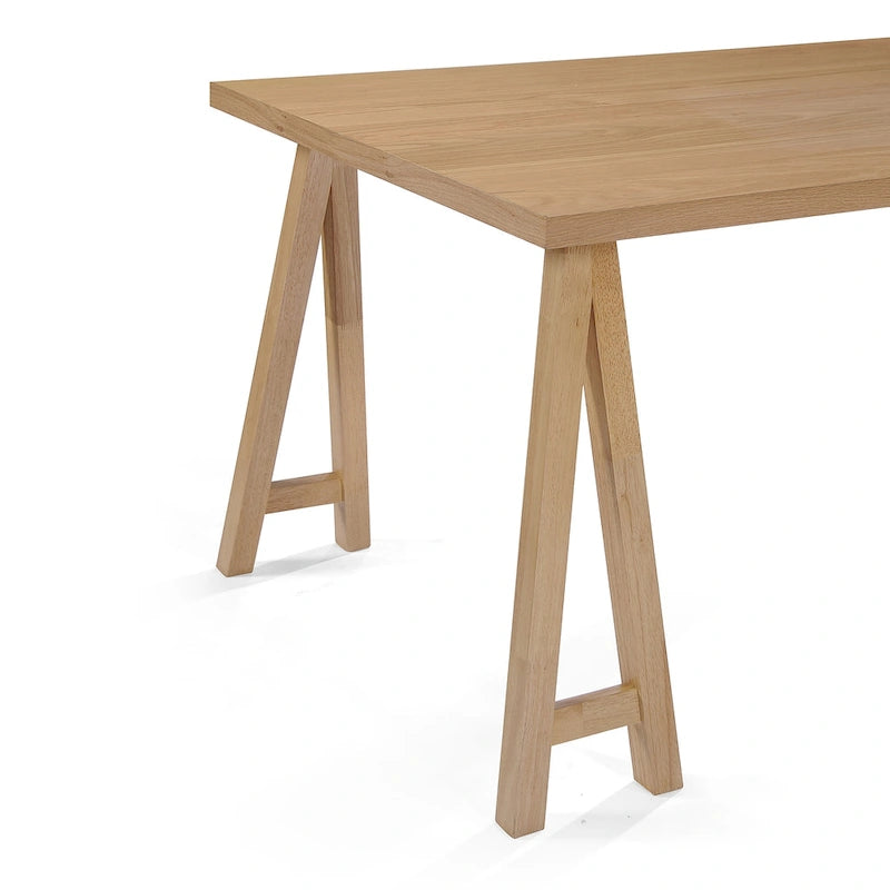 Chazz Set da Pranzo 7 Pezzi Moderno Metà Secolo con Tavolo A-Frame di Christopher Knight Home