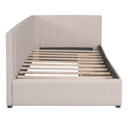 Upholstered Daybed with Two Storage Drawers