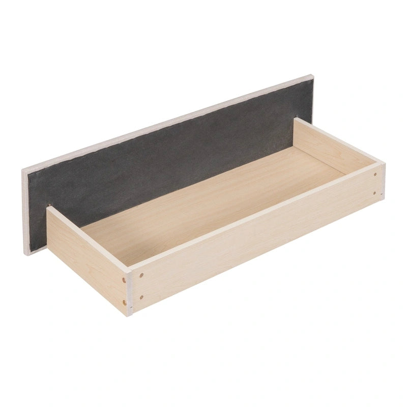 Upholstered Daybed with Two Storage Drawers