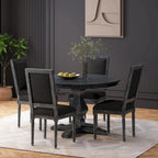 Set da pranzo circolare imbottito a 5 pezzi Remuda di Christopher Knight Home