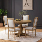 Set da pranzo circolare imbottito a 5 pezzi Remuda di Christopher Knight Home