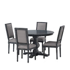 Set da pranzo circolare imbottito a 5 pezzi Remuda di Christopher Knight Home