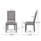 Set da pranzo circolare imbottito a 5 pezzi Remuda di Christopher Knight Home