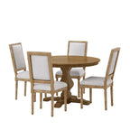 Set da pranzo circolare imbottito a 5 pezzi Remuda di Christopher Knight Home