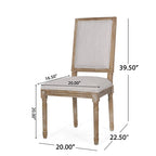 Set da pranzo circolare imbottito a 5 pezzi Remuda di Christopher Knight Home