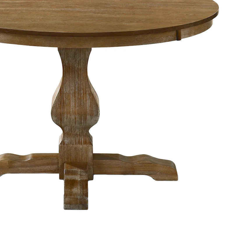 Set da pranzo circolare imbottito a 5 pezzi Remuda di Christopher Knight Home