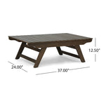 Sedona Acacia Wood 2-piece Outdoor Patio Set by Christopher Knight Home