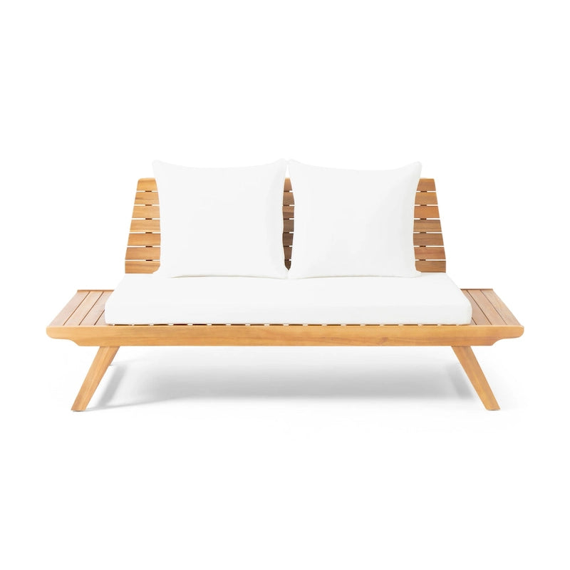 Sedona Acacia Wood 2-piece Outdoor Patio Set by Christopher Knight Home