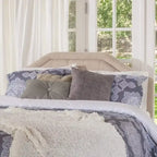 Angelica Adjustable Full/ Queen Tufted Headboard by Christopher Knight Home