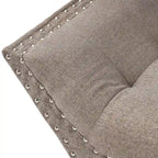 Christopher Knight Home Rosalynn Tufted Fabric Ottoman Bench  Stylish and Multi-Functional