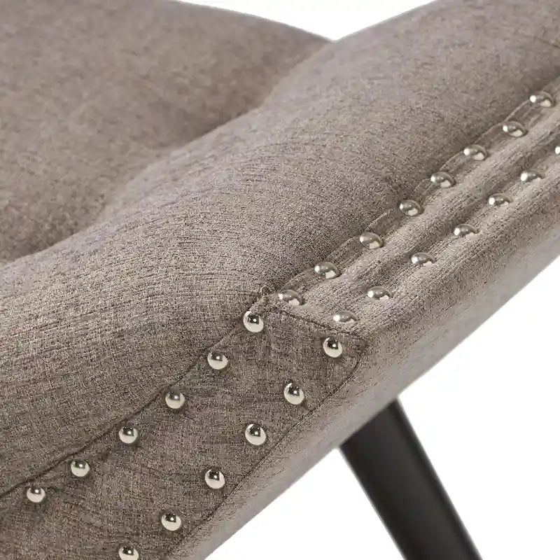 Christopher Knight Home Rosalynn Tufted Fabric Ottoman Bench  Stylish and Multi-Functional