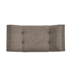 Christopher Knight Home Rosalynn Tufted Fabric Ottoman Bench  Stylish and Multi-Functional
