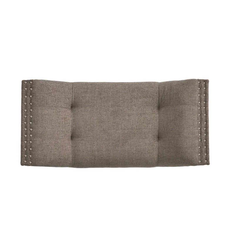 Christopher Knight Home Rosalynn Tufted Fabric Ottoman Bench  Stylish and Multi-Functional