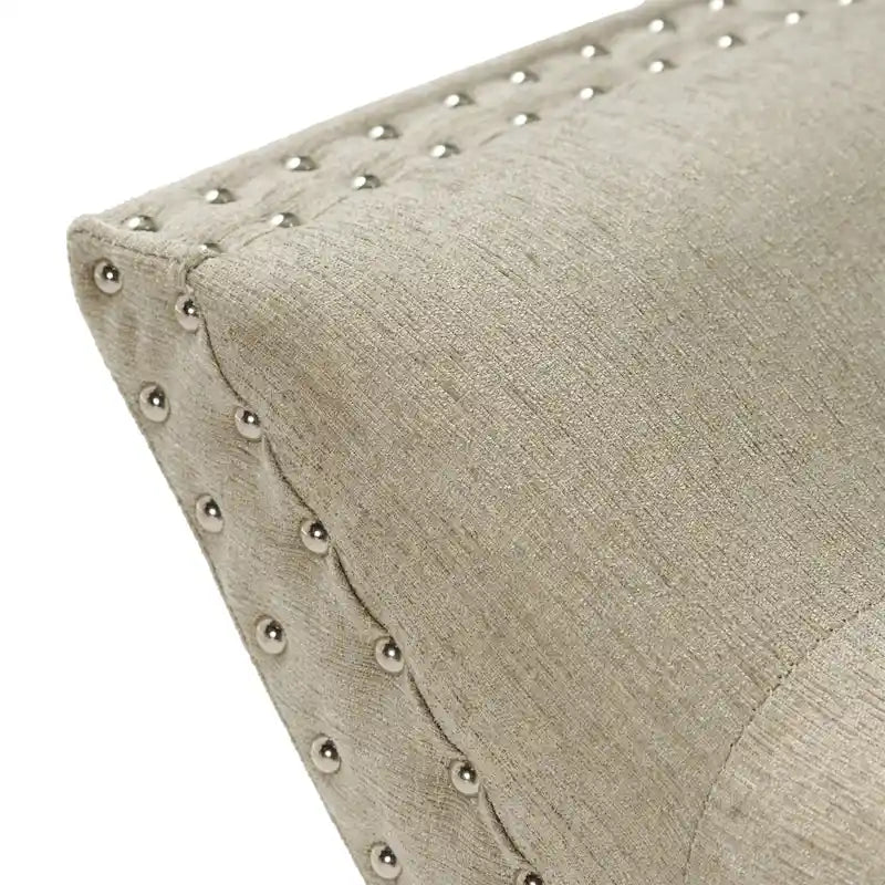 Christopher Knight Home Rosalynn Tufted Fabric Ottoman Bench  Stylish and Multi-Functional
