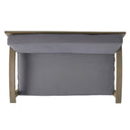 Peyton Outdoor Cushioned Acacia Wood Loveseat and Table Set by Christopher Knight Home