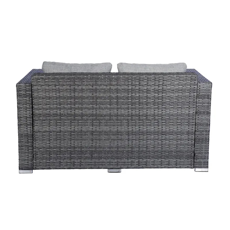 Landon 4-piece Wicker Outdoor Patio Furniture Set with Cushions
