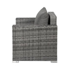 Landon 4-piece Wicker Outdoor Patio Furniture Set with Cushions
