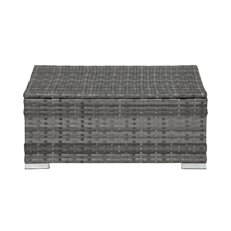 Landon 4-piece Wicker Outdoor Patio Furniture Set with Cushions