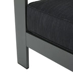 Cape Coral Outdoor Aluminum Club Chair with Cushions (Set of 4) by Christopher Knight Home