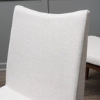 Dimitri Mid-Century Fabric Dining Chair (Set of 2) by Christopher Knight Home