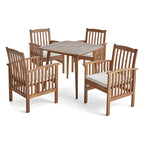 Set da pranzo da 5 pezzi Casa Acacia Patio di Christopher Knight Home