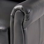 Haddan PU Leather Recliner Club Chair by Christopher Knight Home